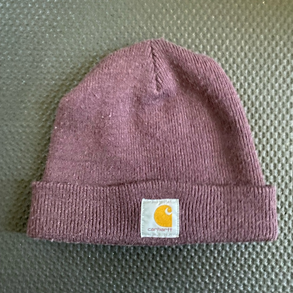 Carhartt Men's Beanie Burgundy/Maroon